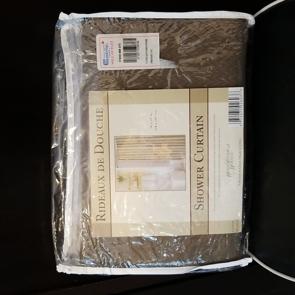 NWT Fabric Shower Curtain